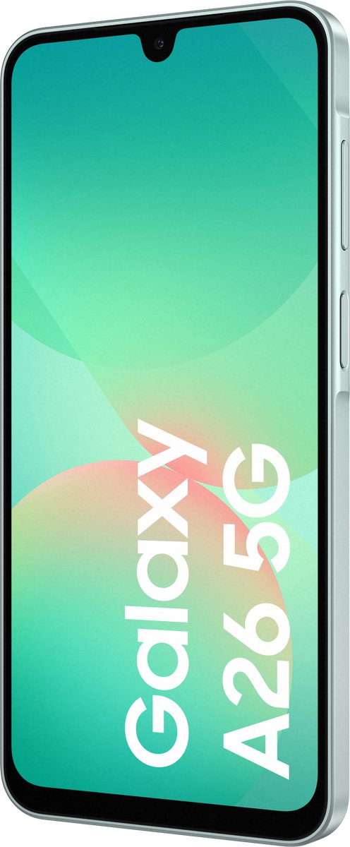 Samsung Galaxy A26 5G - 128GB - Mint + 1 jaar extra garantie