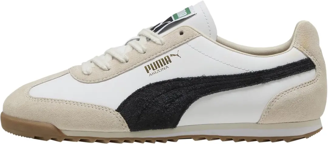 PUMA Arizona Retro Sneakers - Wit/Zwart - maat 39 - afbeelding 4 van 6