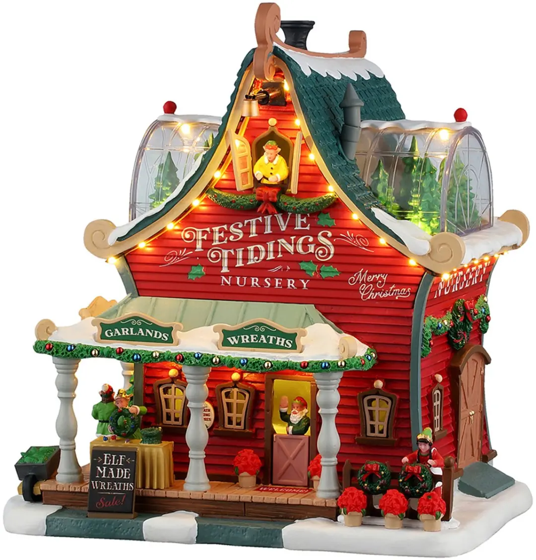 Lemax Festive Tidings Nursery Kersthuisje