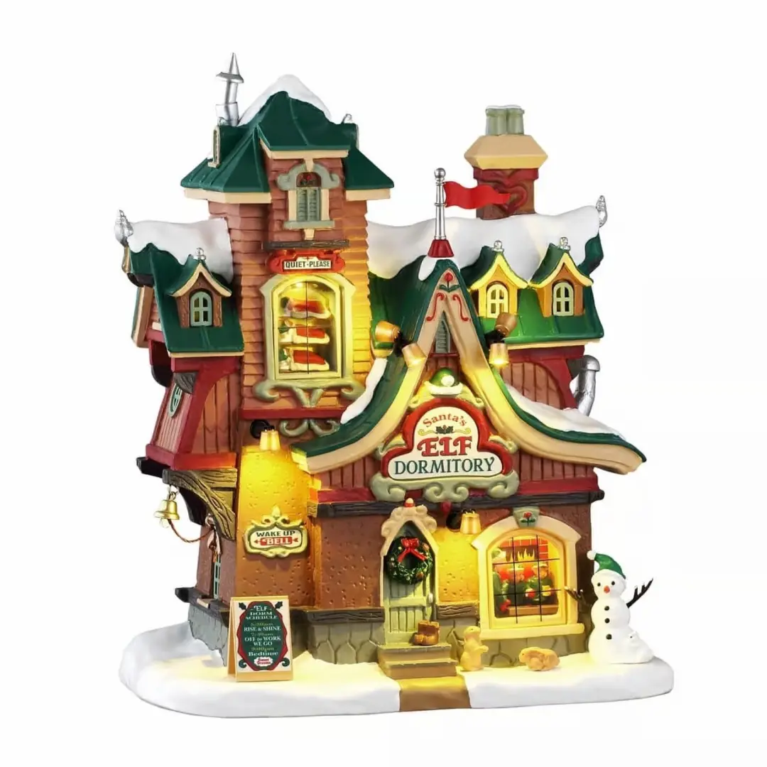 Lemax Santa's Elf Dormitory Kersthuisje