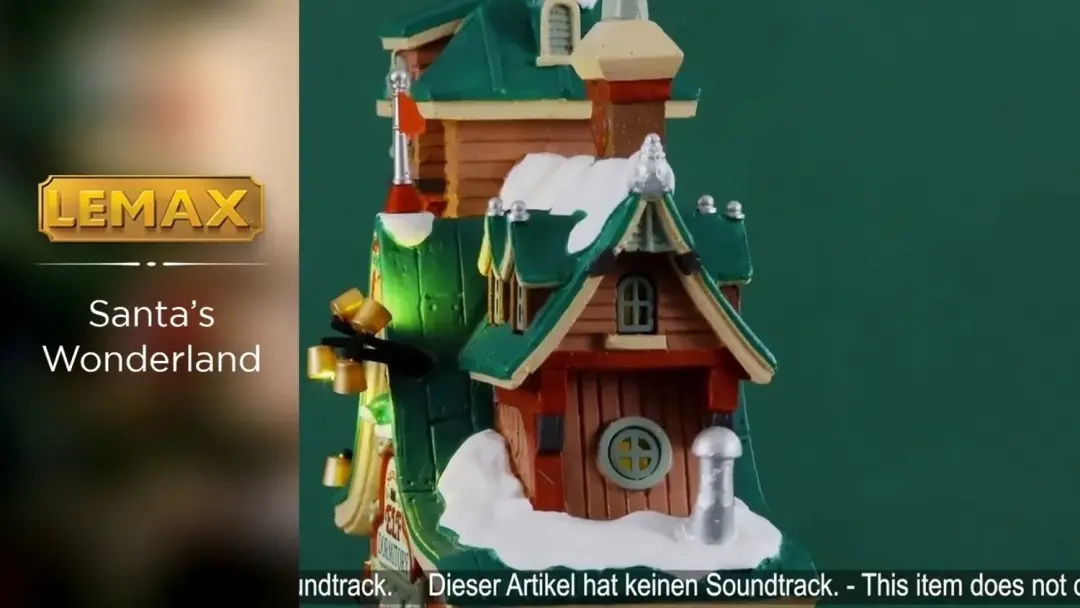 Lemax Santa's Elf Dormitory Kersthuisje - Meerkleurig - afbeelding 4 van 6