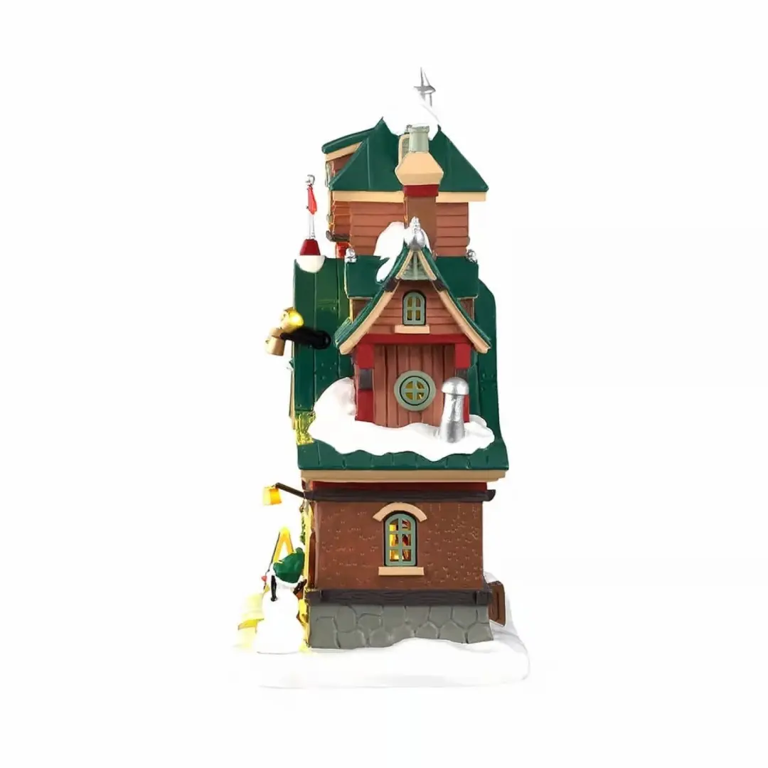 Lemax Santa's Elf Dormitory Kersthuisje - Meerkleurig - afbeelding 2 van 6
