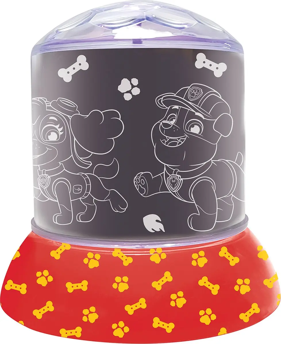 Paw Patrol nachtlampje projector met luidspreker - afbeelding 2 van 5