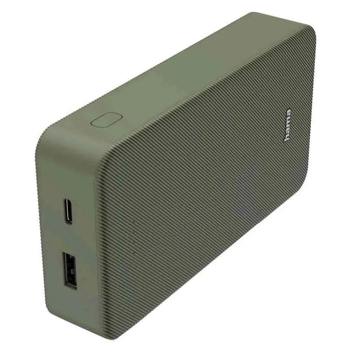 Hama Powerbank - Color - 20000mAh - 15W - 1x USB-C, 1x USB-A - Groen