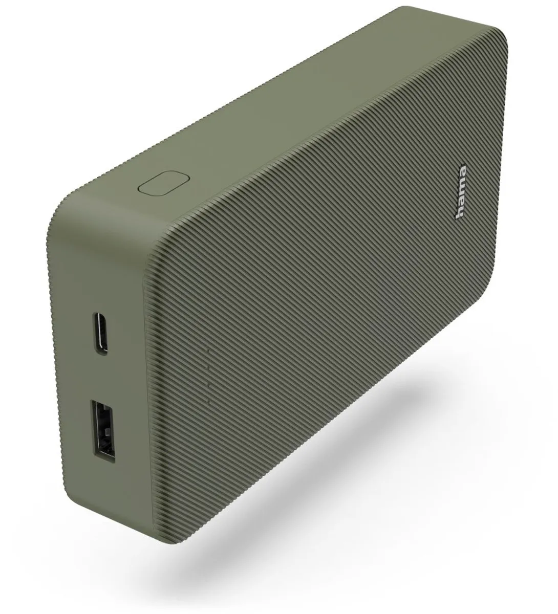 Hama Powerbank - Color - 20000mAh - 15W - 1x USB-C, 1x USB-A - Groen