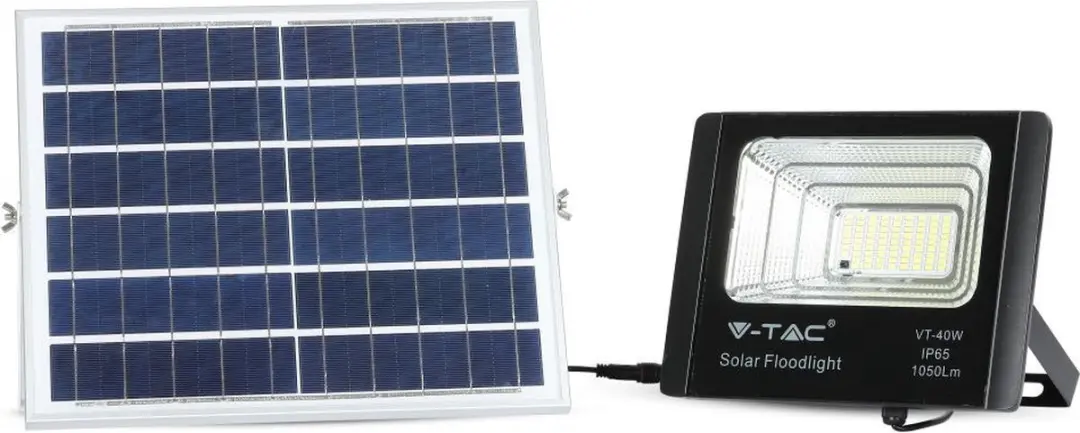 V-TAC VT-40W Solar Schijnwerper