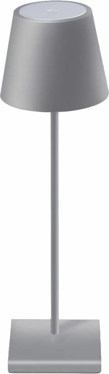 V-TAC VT-7703-G Tafellampen Oplaadbare lampen 3W 4000K Grijs VT-7703-G