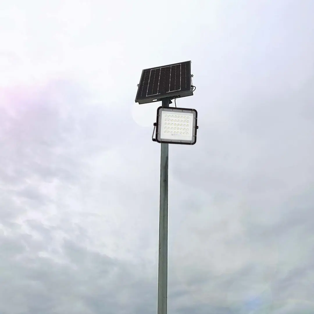 V-TAC VT-80W Solar Schijnwerper - IP65 - 4000K - afbeelding 4 van 6