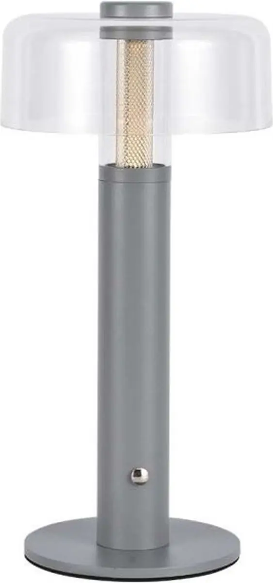 V-TAC VT-1049-M3 Tafellampen Oplaadbare lampen 1W 100lm 3000K IP20 Grijs VT-1049