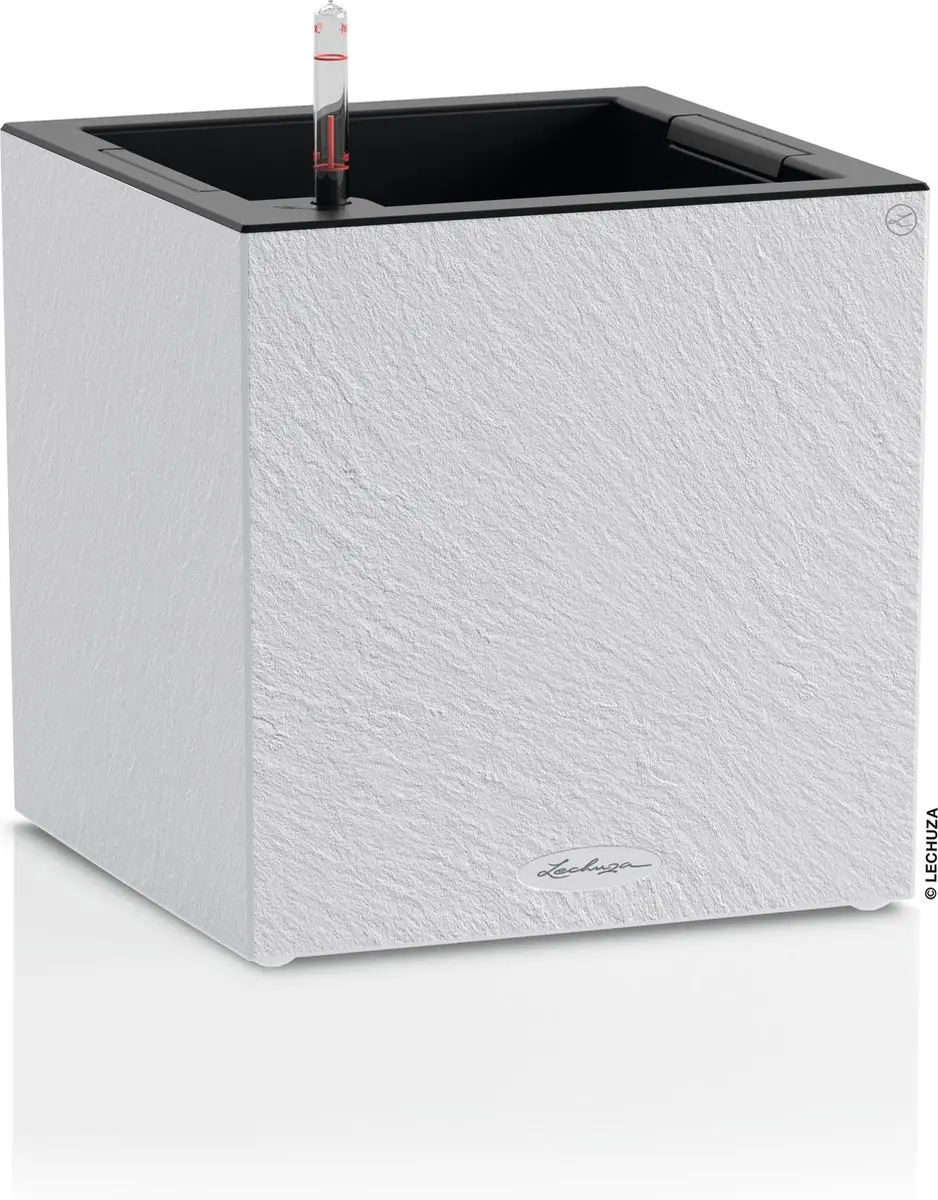 Lechuza CANTO Slatestone 30 low Plantenbak