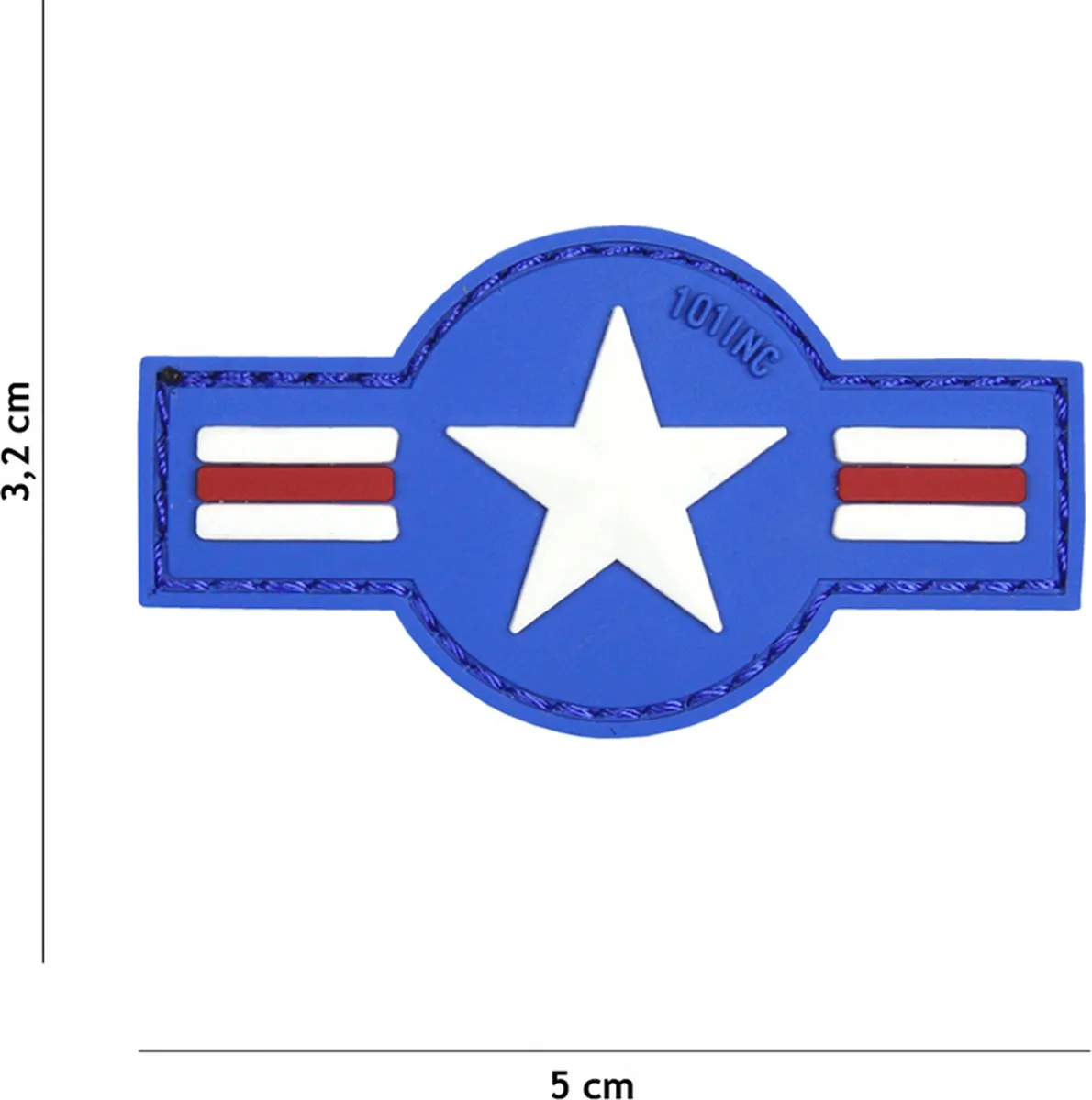 101 Inc Embleem 3D Pvc U.S. Air Force