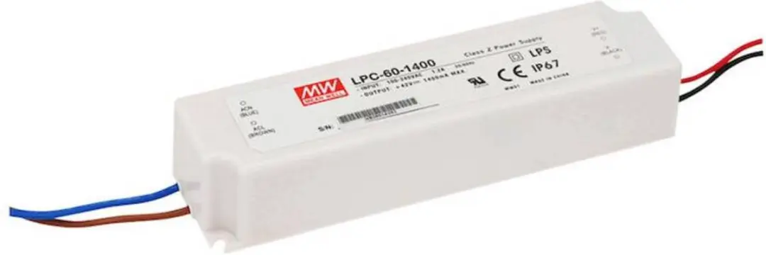 Mean Well LPC-60-1050 LED-driver Constante stroomsterkte 50.4 W 1.05 A 9