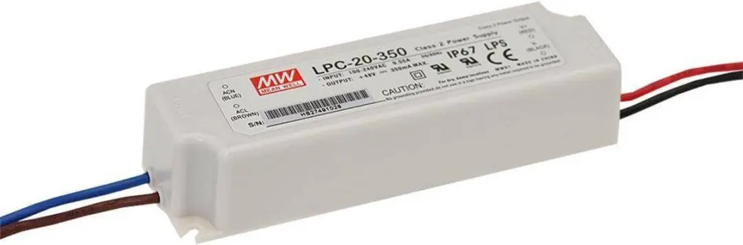 Mean Well LPC-20-700 LED-driver Constante stroomsterkte 21 W 0.7 A 9