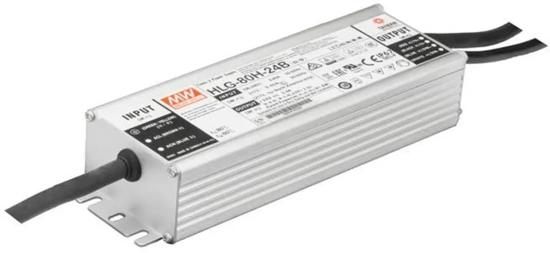 Mean Well HLG-60H-24B LED-driver, LED-transformator Constante spanning, Constant