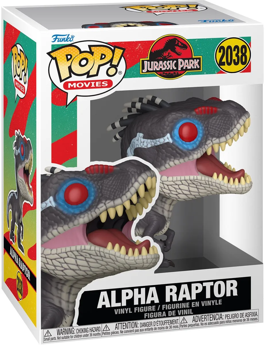 Funko Pop! Jurassic Park Alpha Raptor #2038