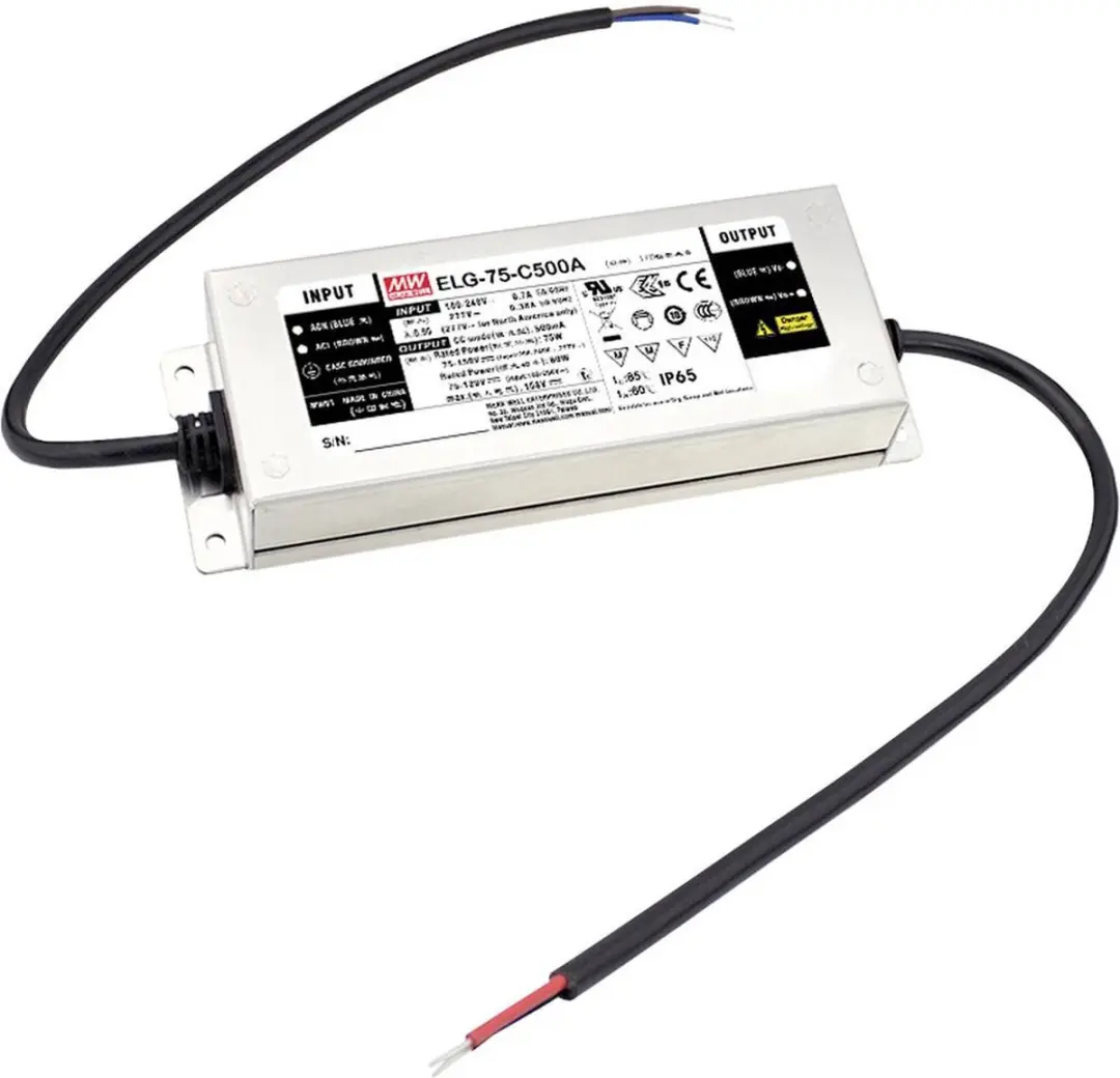 MEAN WELL ELG-75-C1050DA-3Y LED-driver Constante stroomsterkte 74.55 W 1050 mA 3