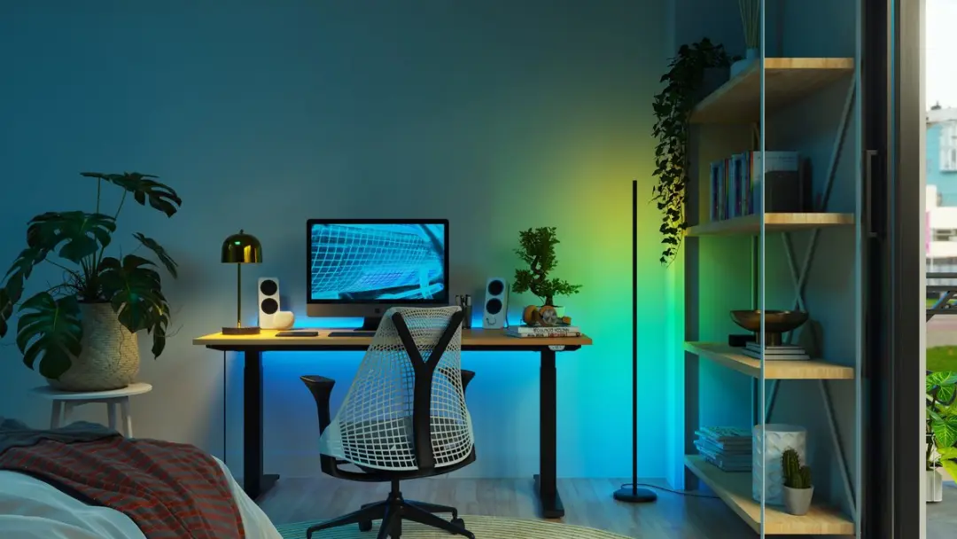 Nanoleaf Matter Smart N7204K02-1FL Vloerlamp - Zwart - afbeelding 5 van 6