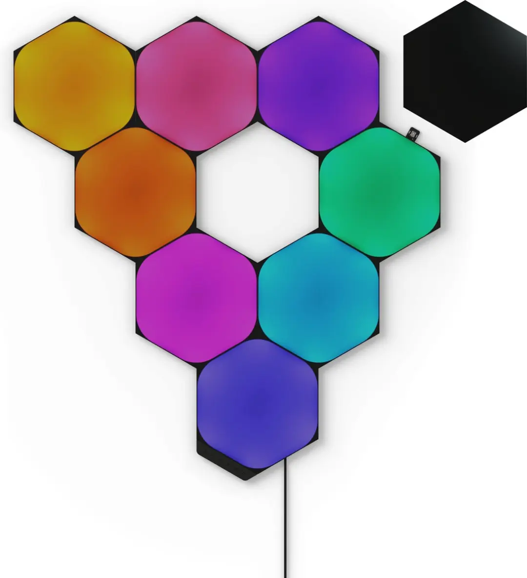 Nanoleaf Shapes NL42-0102HX-9PK Starterkit