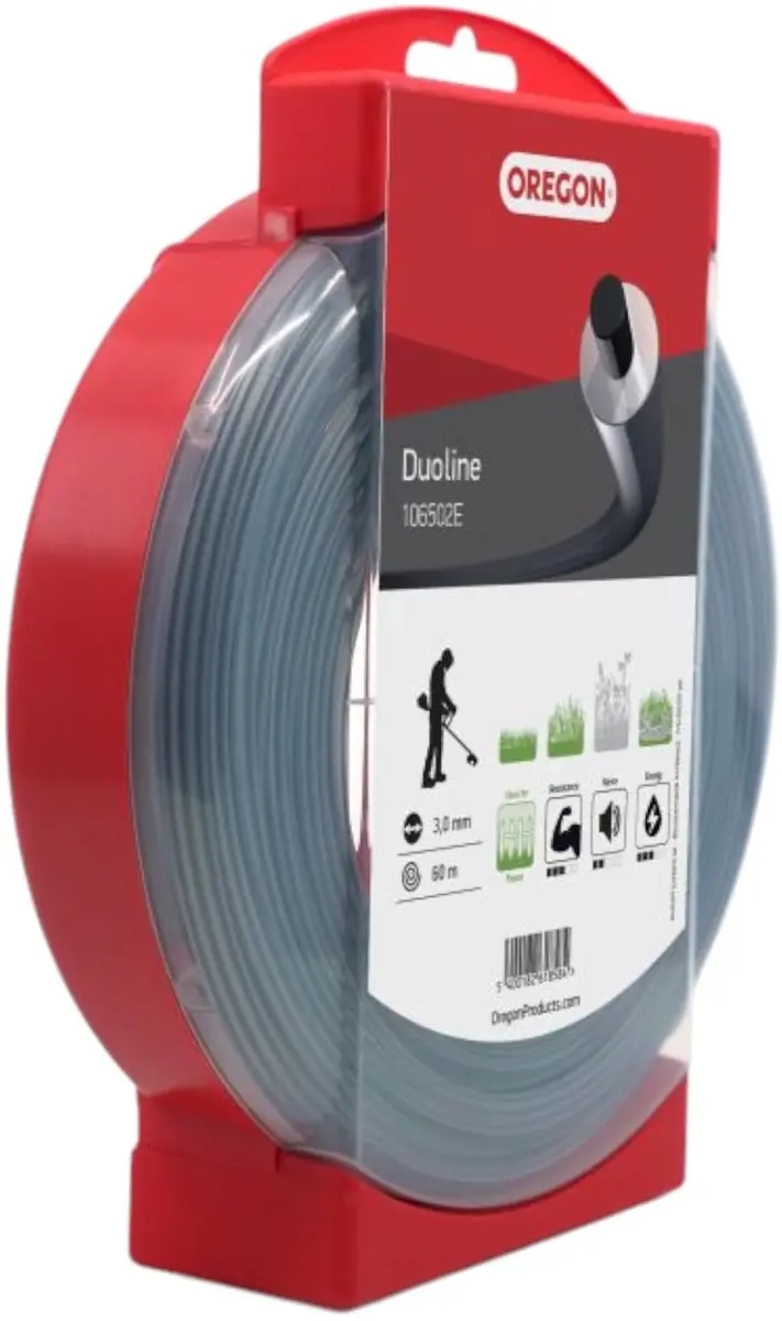 Oregon Duoline maaidraad 3,0 mm - 60 meter - 106502E - afbeelding 3 van 3