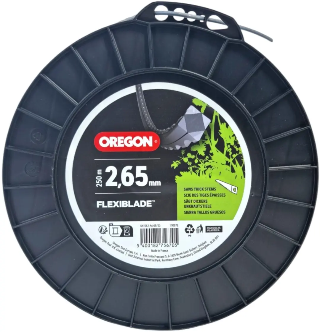 Oregon Flexiblade Maaidraad 2,65mm x 250m - afbeelding 2 van 4