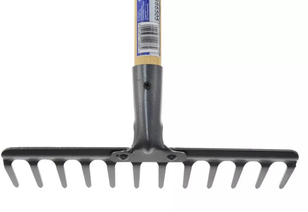 GEKO Hark 12 Tanden met Houten Steel - afbeelding 3 van 3