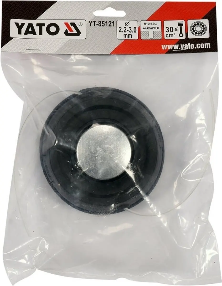 Yato YT-85121 Draadkop Grastrimmer - Gelagerd met Adapters - afbeelding 3 van 4