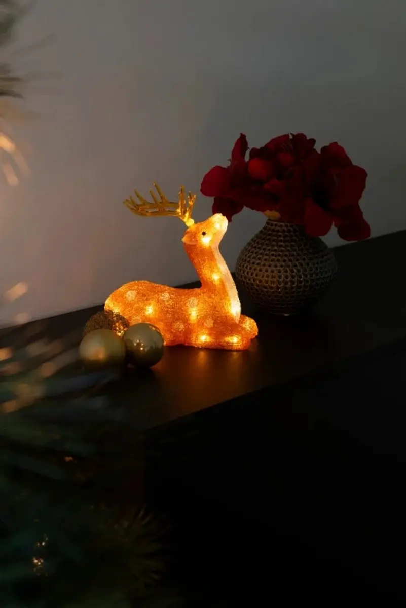 Konstsmide Acrylfiguur Rendier LED 21.5 x 22cm - afbeelding 6 van 6