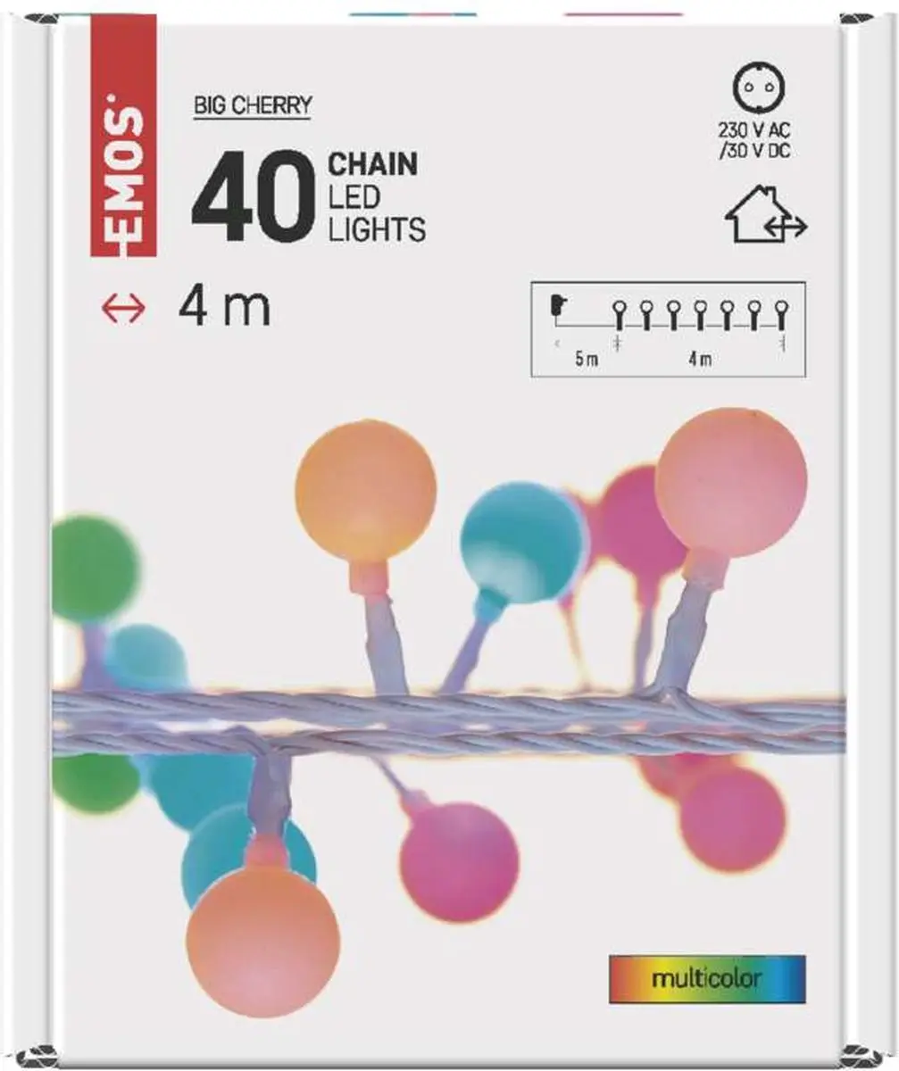 Emos D5AM01 LED-lichtslinger 4 m - Multicolor - afbeelding 4 van 6