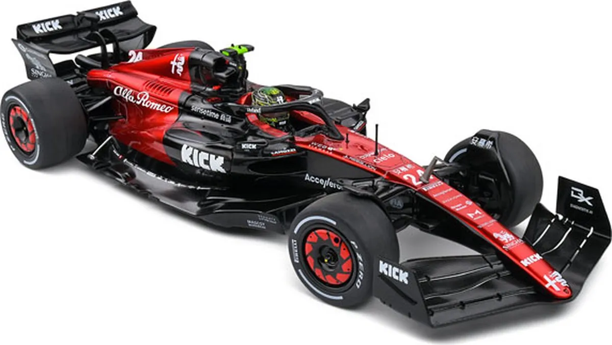 Formule 1 Alfa Romeo C43 #24 Guanyu Australian GP 2023 - Solido - afbeelding 6 van 6
