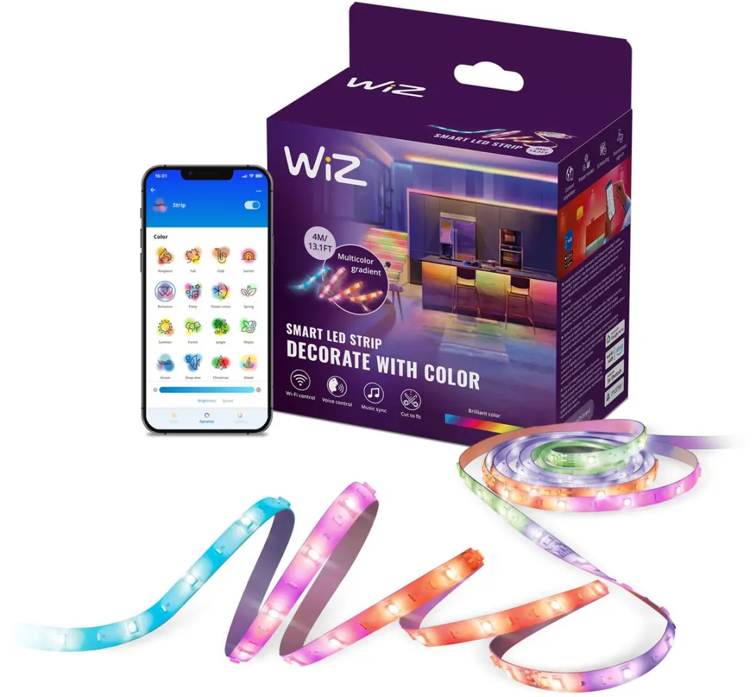 WiZ RGBIC LED Strip 4m
