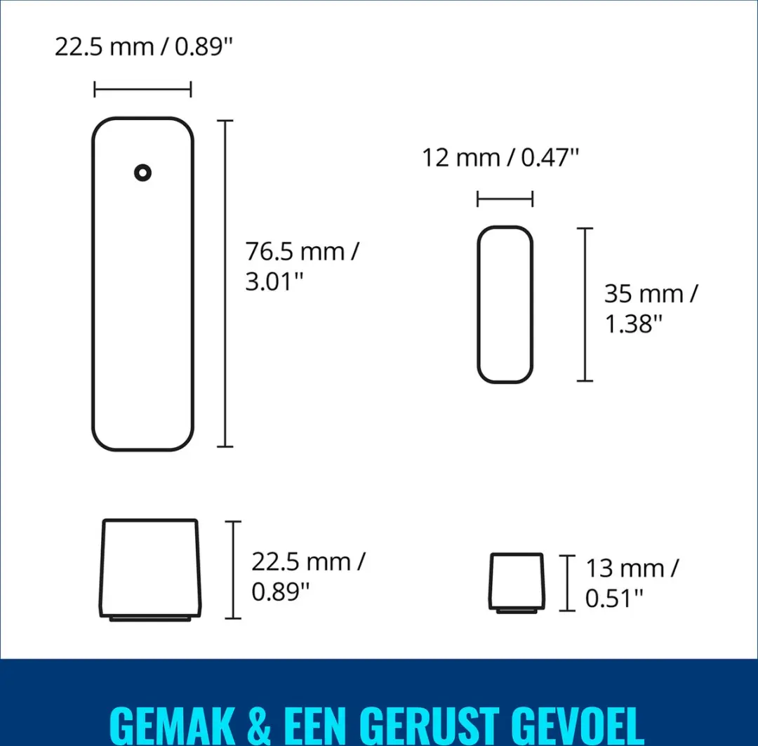 WiZ 929004121901 Contact Sensor - Wit - afbeelding 4 van 6