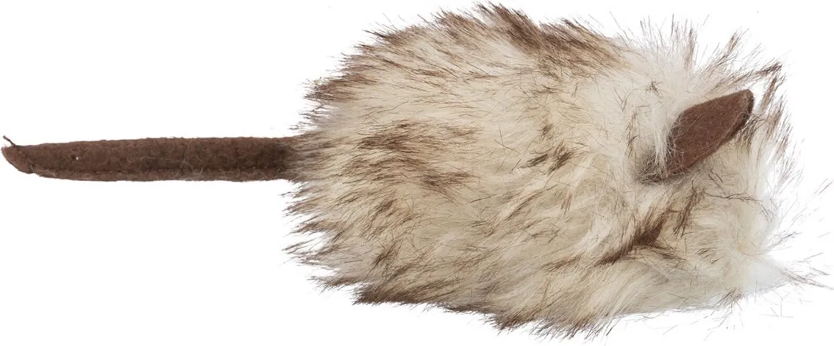 Trixie Zachte Pluche Muis met Kattenkruid