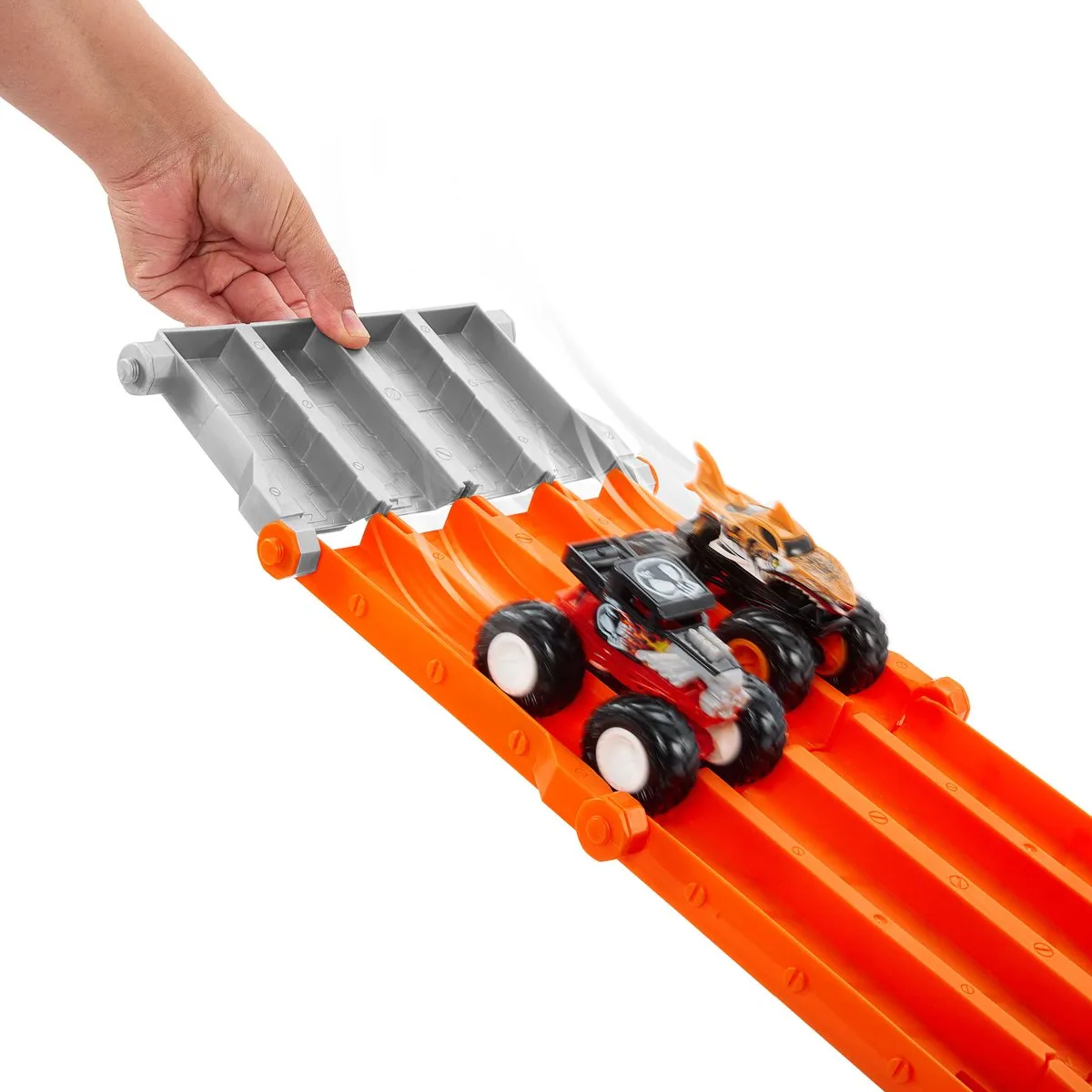Hot Wheels Monstertrucks Racen en Slopen JFR07 - Meerkleurig