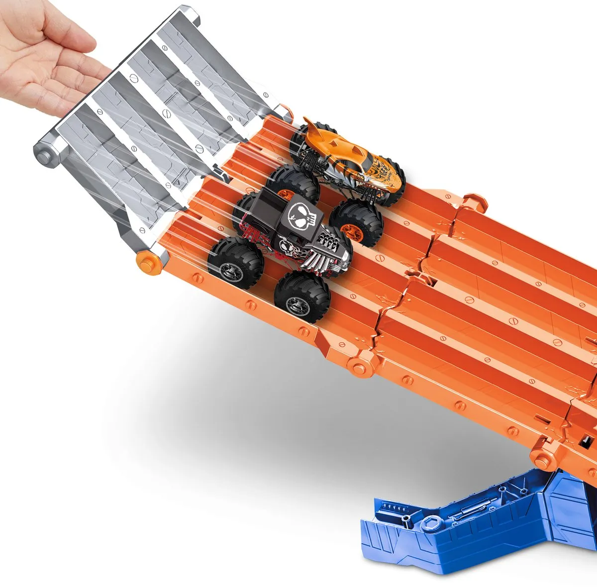 Hot Wheels Monstertrucks Racen en Slopen JFR07 - Meerkleurig