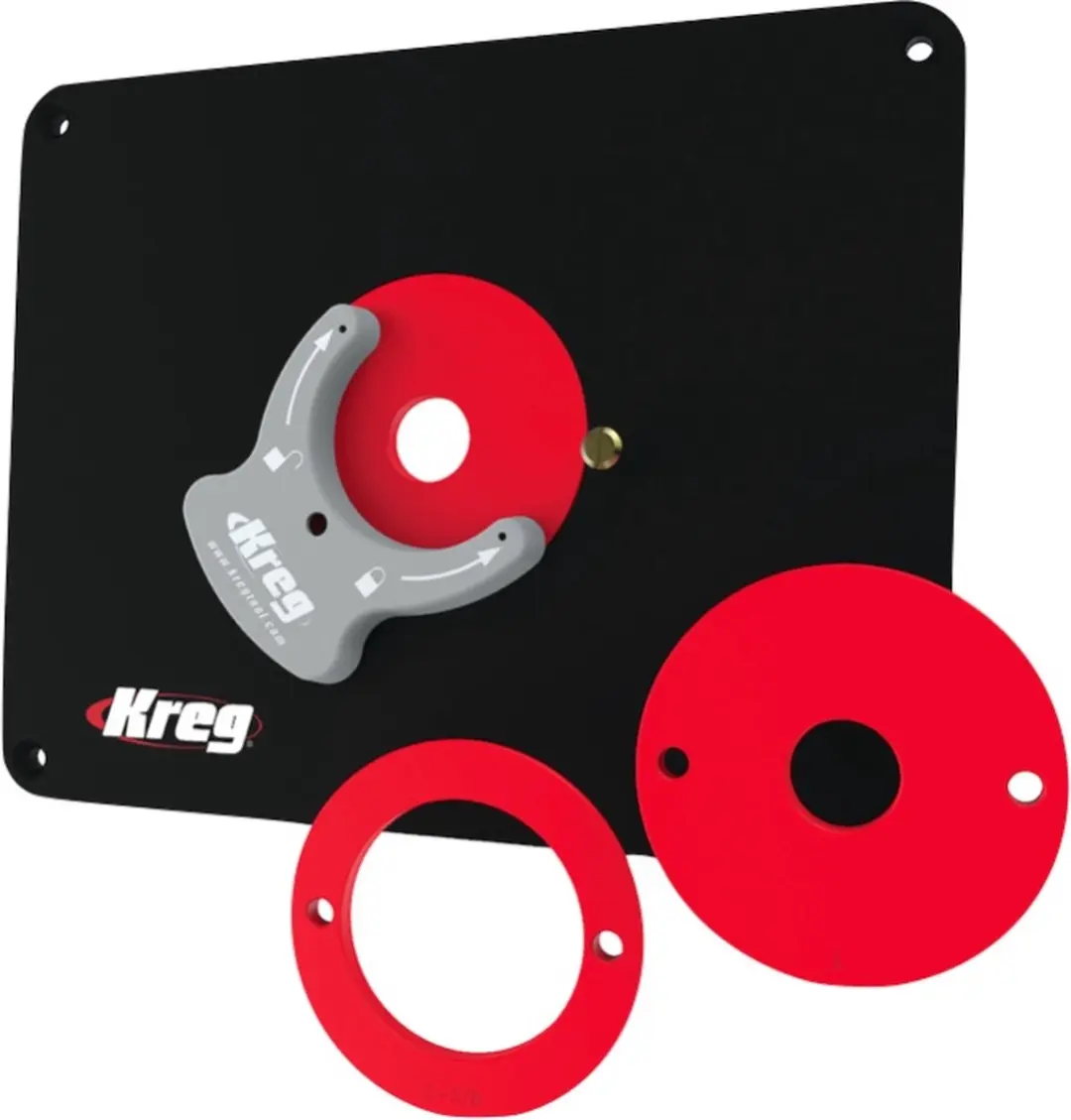 Kreg PRS4038 Freestafel Inlegplaat - 3x Reduceerring - afbeelding 2 van 5