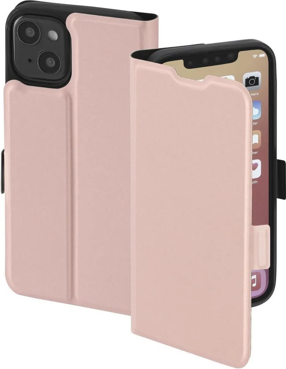 Hama Booklet Single 2.0 Hoesje iPhone 13 - Roze - afbeelding 6 van 6
