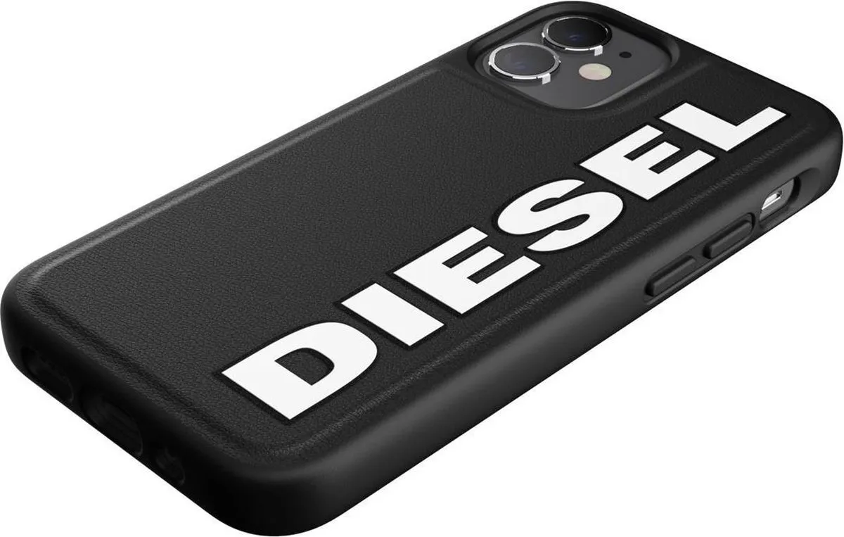 Diesel Moulded Case kunststof hoesje voor iPhone 12 mini - zwart