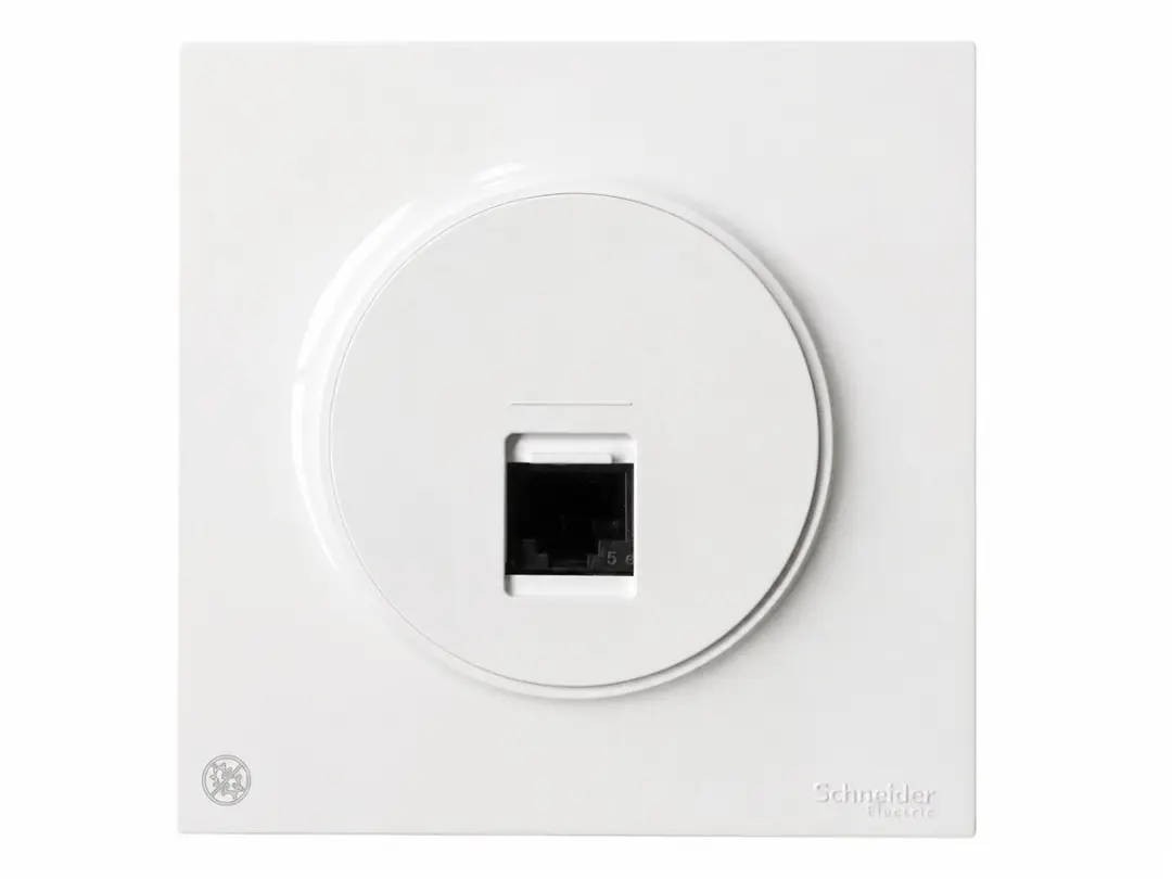 Schneider Electric Odace RJ45 Datacontactdoos Inbouw