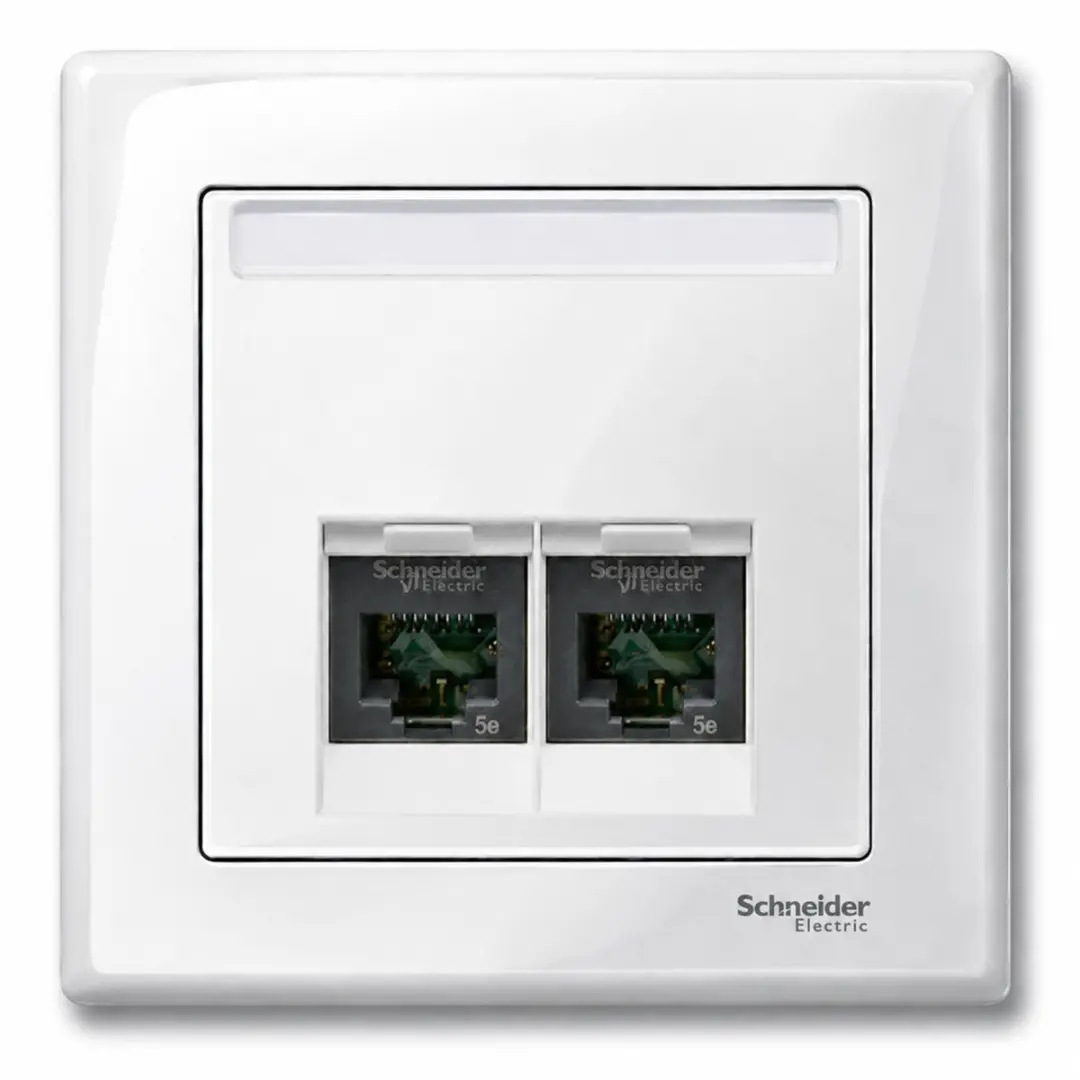Schneider Electric Merten RJ45 Actassi CAT5E UTP 2-voudig