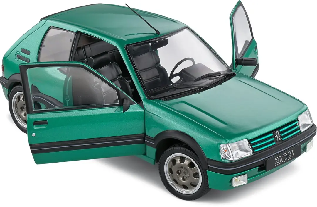 Peugeot 205 1.9 GTi 1990 Groen Metallic - afbeelding 5 van 6