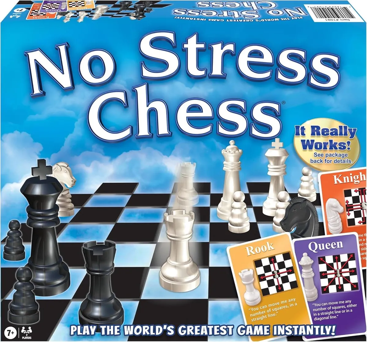 Winning Moves No Stress Schaakspel 2 Spelers - Hout