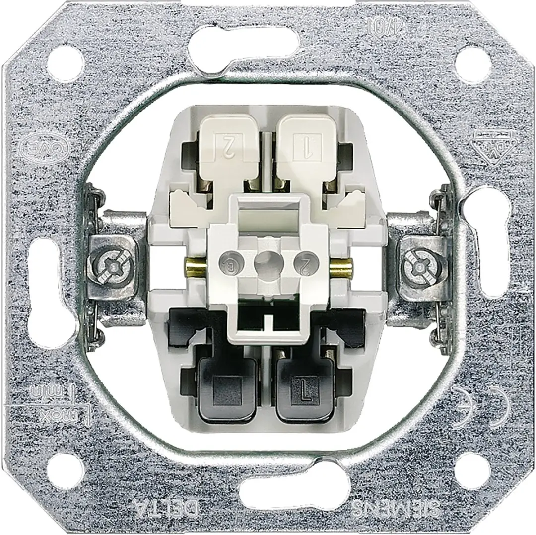 Siemens Delta Inbouw Schakelaar 1-polig 5TA2156