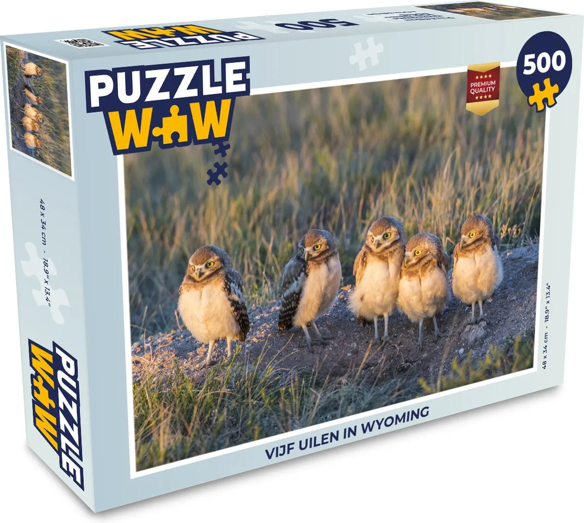 PuzzleWow Wyoming Legpuzzel 500 Stuks