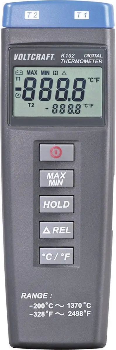 Voltcraft K102 Temperatuurmeter -200