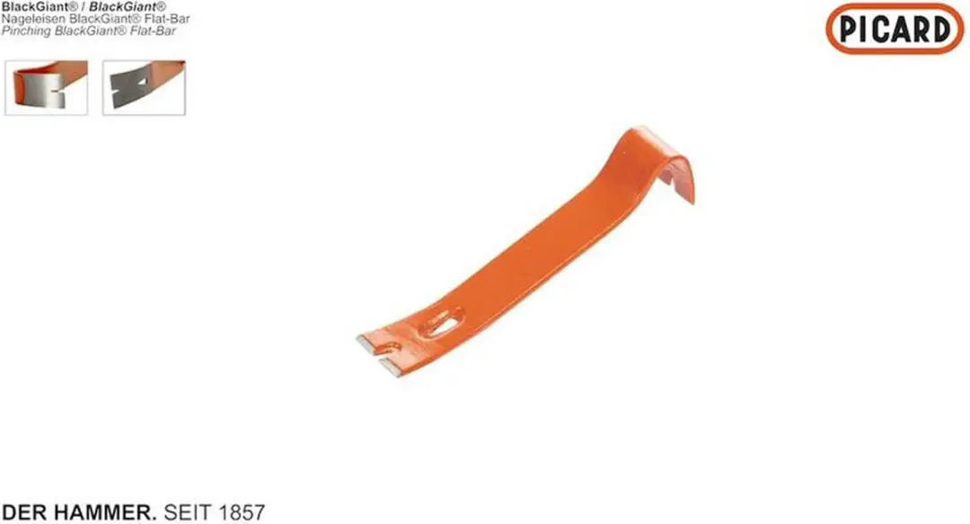 Picard BlackGiant 0004699-001 Nagelijzer Flat-Bar - afbeelding 5 van 5