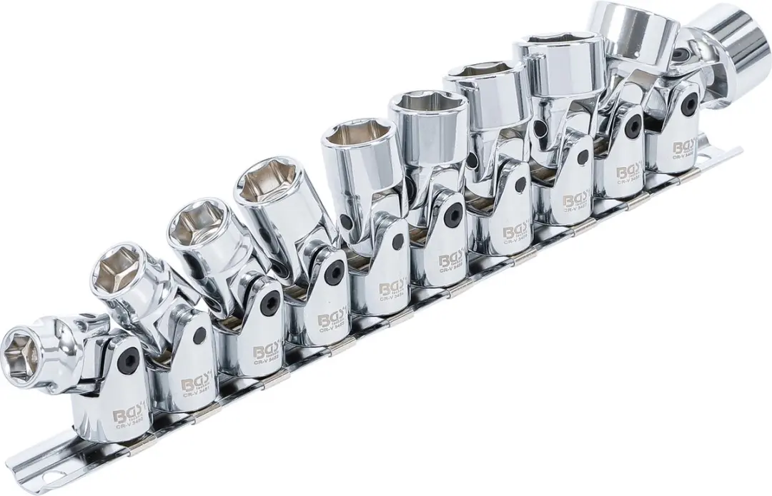 BGS technic Cardan doppenset 3/8 10-19mm - 10 delig - afbeelding 3 van 5