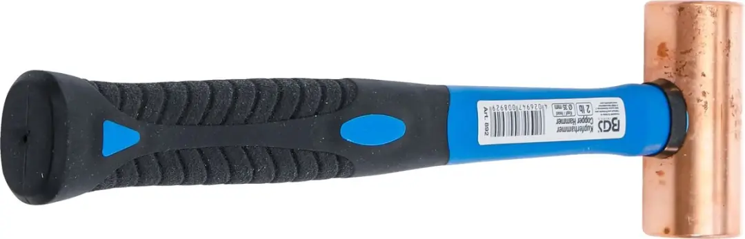 BGS Koperen hamer 907g (2 lb) - Glasvezel handvat - afbeelding 6 van 6