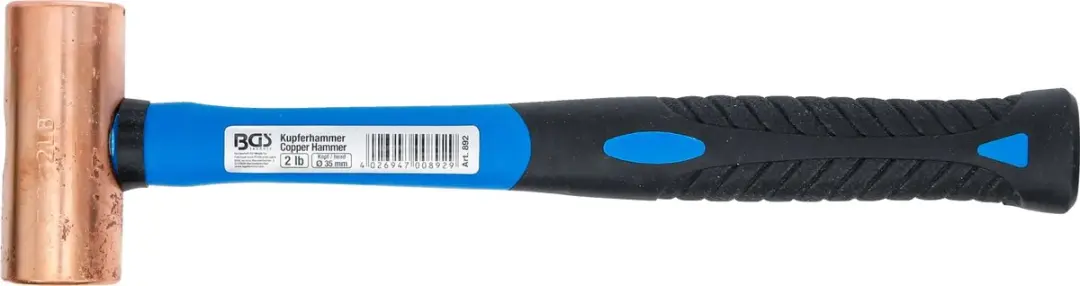 BGS Koperen hamer 907g (2 lb)