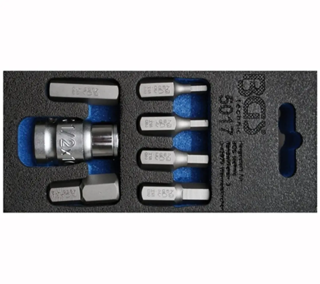 BGS technic 5017 Bitset 3/8 Zeskant 7-delig - afbeelding 5 van 5