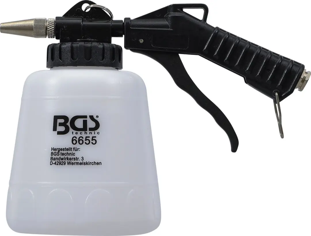 BGS technic 6655 Perslucht-sodastraalpistool - 1 liter - afbeelding 3 van 4